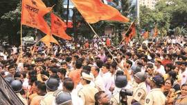 maratha protests, mumbai maratha agiatation, mumbai maratha stir, maharashtra maratha protest, mumbai protest, maratha reservation, maratha aarakshan