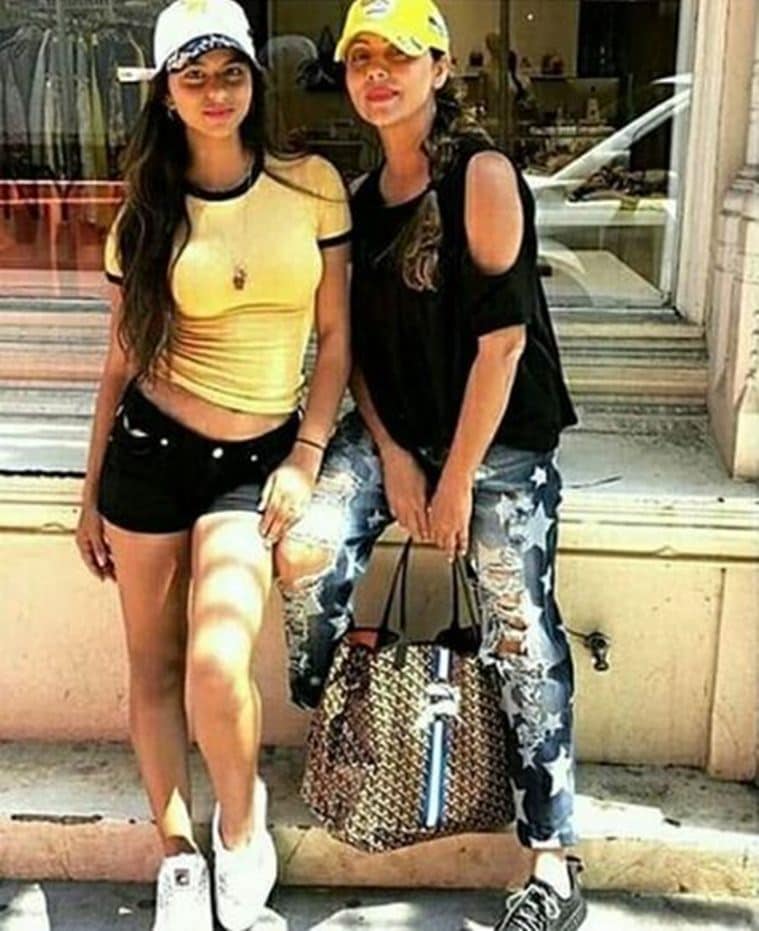 suhana khan with gauri khan