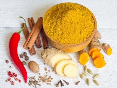 Curry masala indian spice powder superfoods