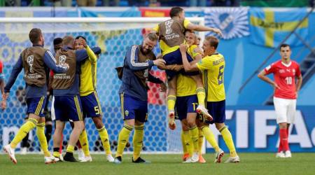 FIFA World Cup 2018, FIFA World Cup 2018 Sweden, Sweden FIFA World Cup 2018, Sweden vs Switzerland, sports news, football, Indian Express
