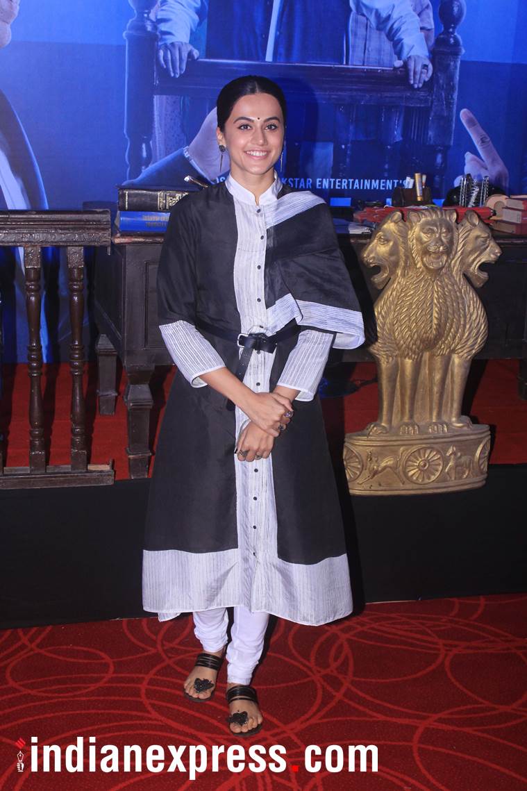 taapsee pannu, taapsee pannu mulk, taapsee pannu deconstructed kurti, taapsee paanu latest picture, indian express, indian express news