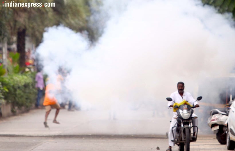 This is the violence that led to Maratha outfits withdrawing quota stir