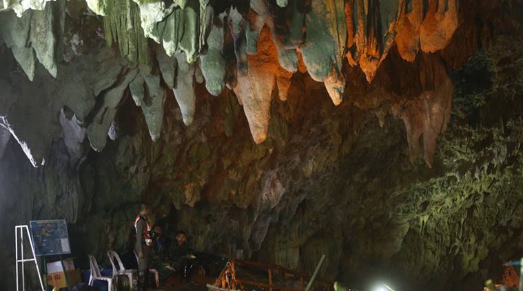 Thailand, Thailand cave, Thailand missing soccer team, Thailand rescue divers, Thailand news, Indian express news