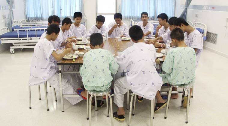Thailand rescued cave boys to make first public appearance today
