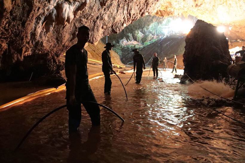 Four rescued from Thailand cave as mission to save soccer team continues