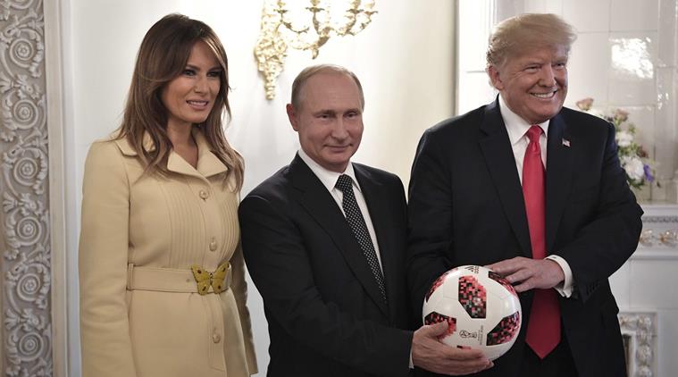 trump putin meeting, trump putin summit, trump putin press conference, trump in helsinki, robert mueller, us russia summit, indian express opinion, us politics, us presidential election, us election meddling