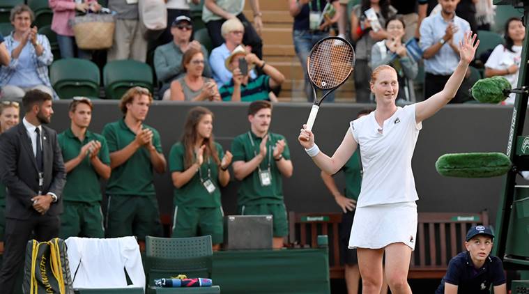 Champion Garbine Muguruza in shock Wimbledon exit
