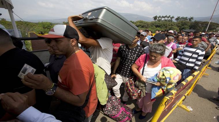 US pledges  million in new aid for Venezuelan migrants
