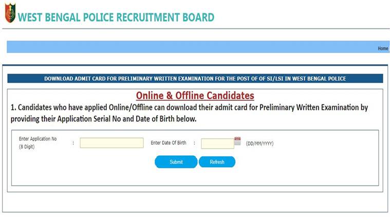 wbprb, west bengal police recruitment, policewb.gov.in