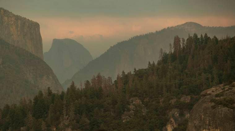 California wildfire California fire Ferguson fire Yosemite National Park Yosemite National Park evacuation wildfires camping season World News Indian Express