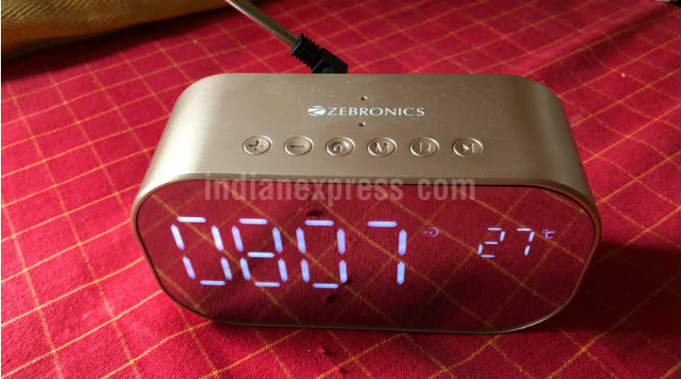 Zebronics Closic Mirror, Zebronics Closic Mirror review, Zebronics Closic Mirror price in India, Zebronics Mirror speaker, Zebronics Mirror FM radio, radio cum speaker, Zebronics Closic Mirror specifications, Zebronics Closic Mirror features