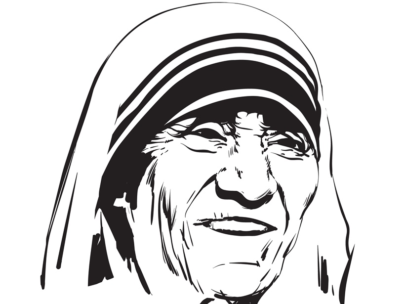 Featured image of post How To Draw Mother Teresa In Easy Way Did you scroll all this way to get facts about mother teresa