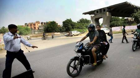 Despite traffic police drive, marginal dip in two-wheeler accidents since 2016