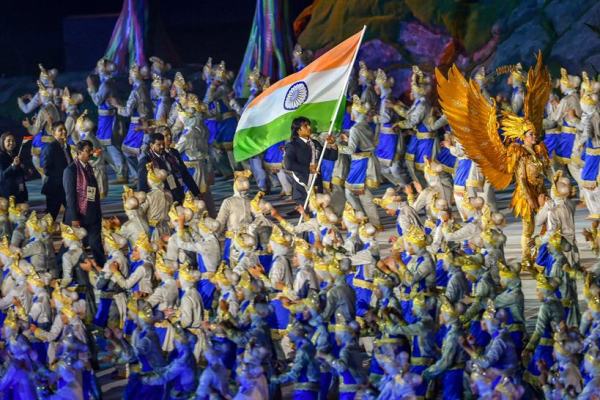 Asian Games India opening ceremony