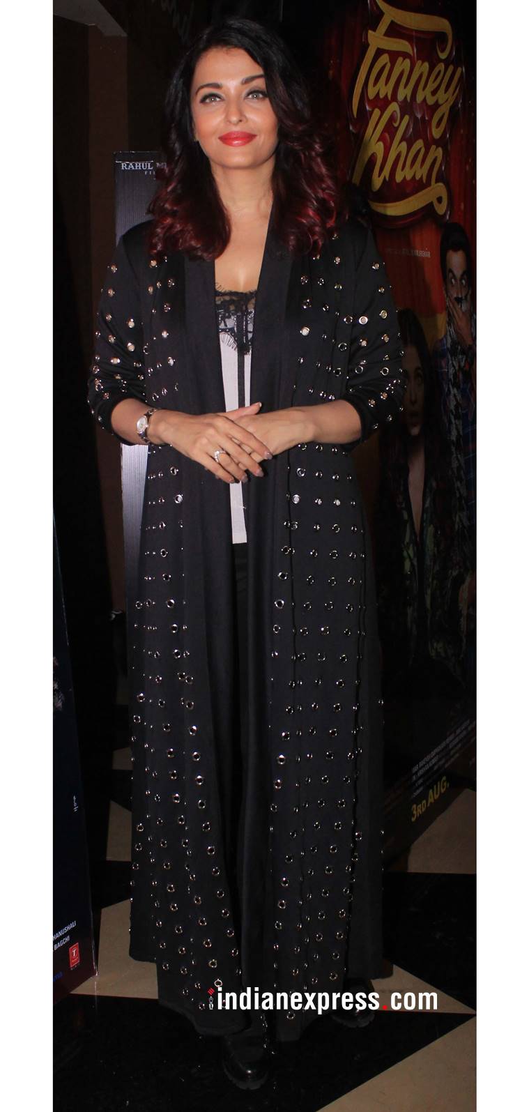 Aishwarya Rai Bachchan, Aishwarya Rai Bachchan latest photos, Aishwarya Rai Bachchan fashion, Aishwarya Rai Bachchan Fanney Khan, Fanney Khan promotions, indian express, indian express news