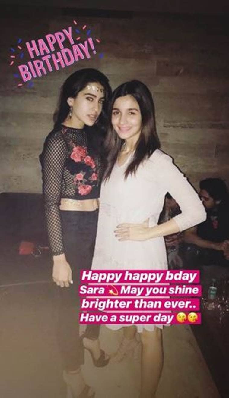 alia bhatt, sara ali khan