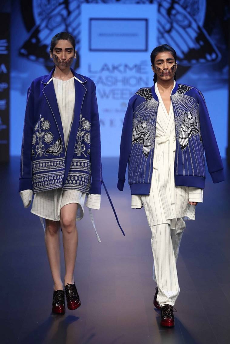 Lakme fashion week, Lakme fashion week 2018, Lakme fashion week designers, Lakme fashion week highlights, Lakme fashion week photos, Lakme fashion week models, indian express, indian express news