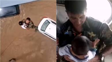 kerala flood, kerala rains, kerala flood relief, kerala rescue operation, Indian army aid, army helps kerala aid, army group kerala releif, sikh volunteers kerala, india news, indian express, good news