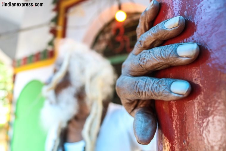 In Asansol, a godman who calls himself God, with idol, temple and a very human existence