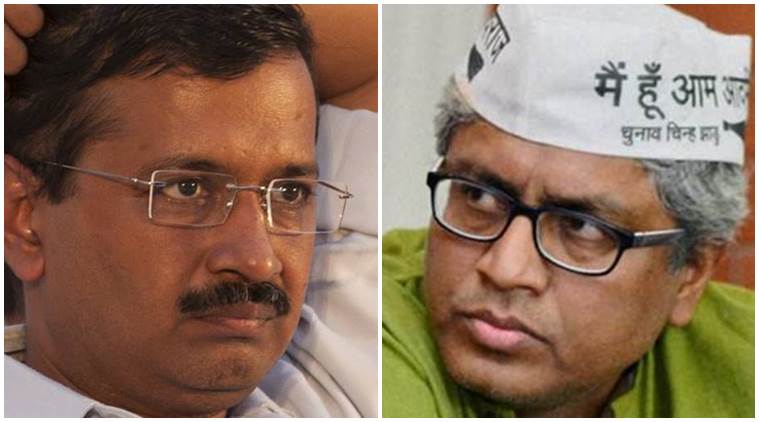 Ashutosh resignation, Arvind Kejriwal, arvind Ashutosh, AAP party leader resignation, aam aadmi party, aam aadmi party news, aap news, delhi government news, journalist ashutosh