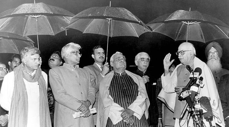 atal bihari vajpayee, jaswant singh, george fernandes, 9/11 us war, sushil kumar book, a prime minister to remember, indian express
