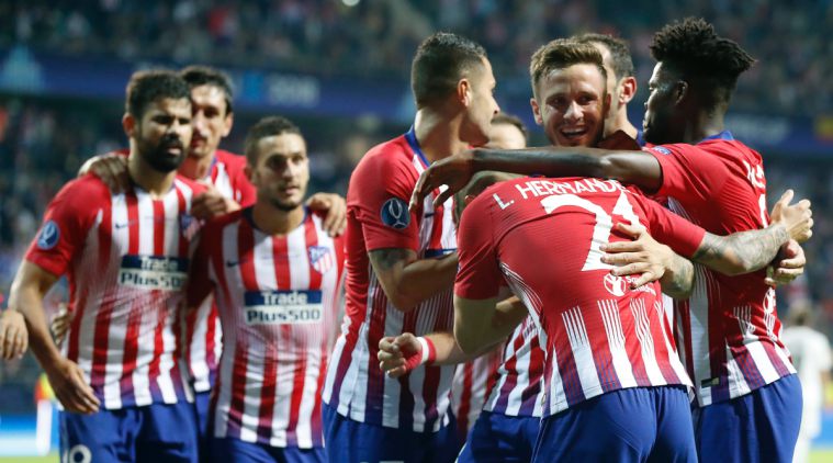 Atletico Madrid Beat Real Madrid 4 2 After Extra Time In Super Cup Sports News The Indian Express