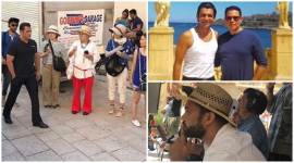 Bharat Salman Khan Sunil Grover shoot in Malta photos videos