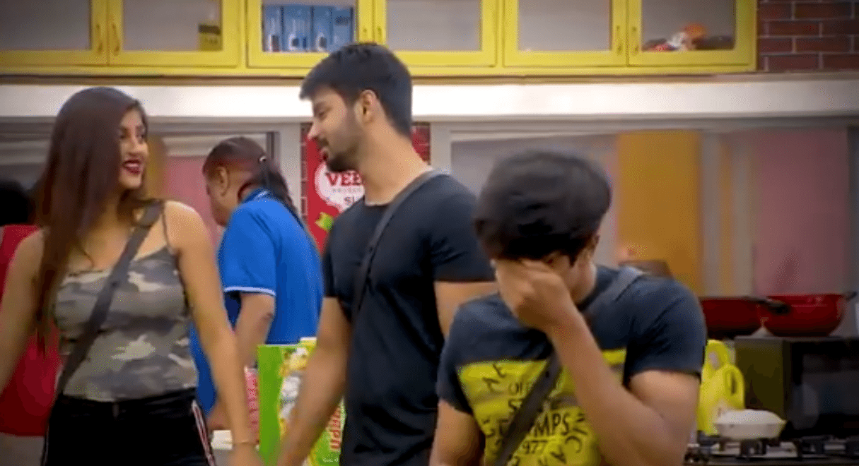 Bigg Boss Tamil 2 contestant Mahat Raghavendra with Yashika.