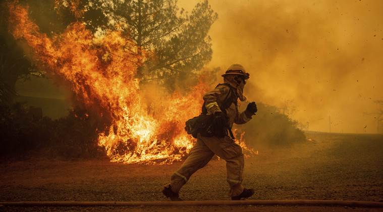 Twin fires are second-largest in recorded California history