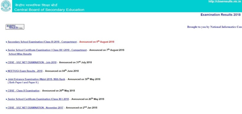 cbse.nic.in, www.cbse.nic.in, cbse, cbse 10th result 2018, cbse compartment result, cbse 10th result