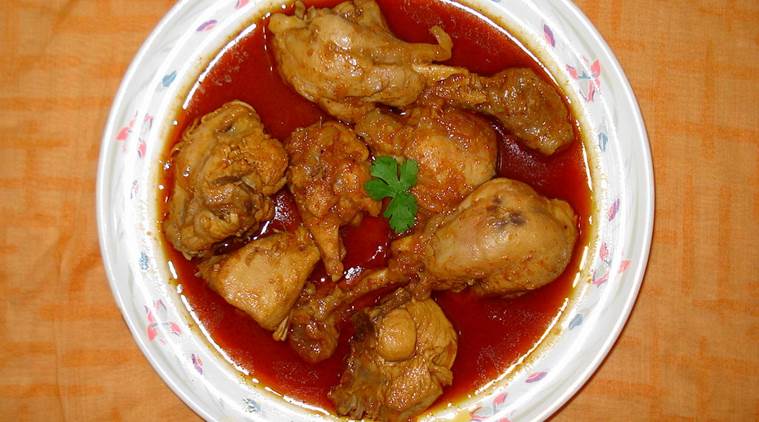 The Gaolondo chicken curry