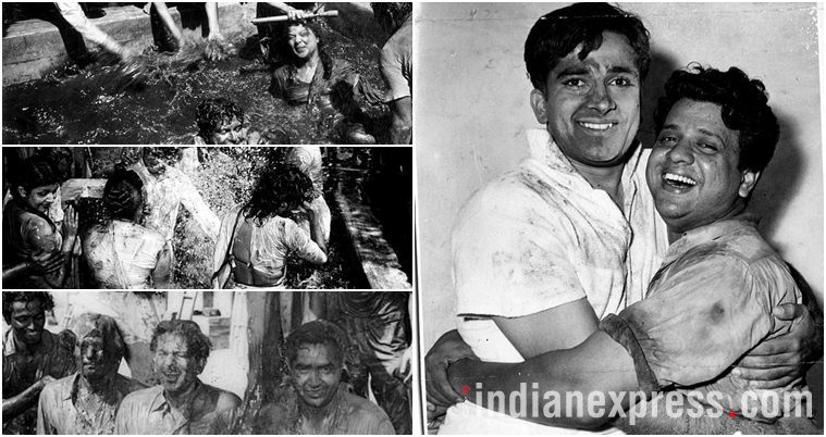 shammi kapoor at holi party