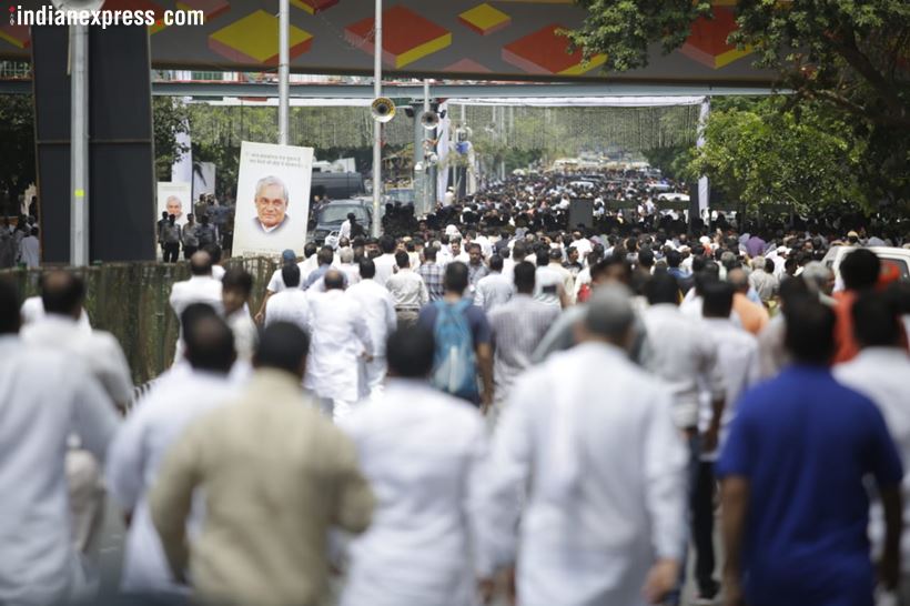 Atal Bihari Vajpayee, Vajpayee dead, Atal Bihari Vajpayee dead, vajpayee funeral,