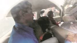 Sachin Andure being take to court. (Express photo/Sandip Daundkar)