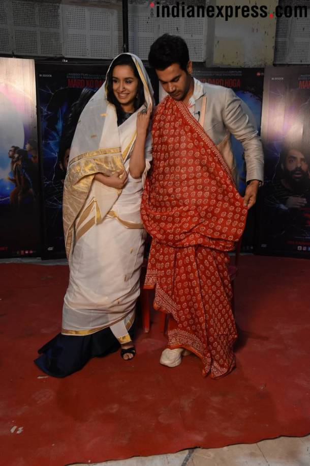 Shraddha Kapoor and Rajkummar Rao promote Stree