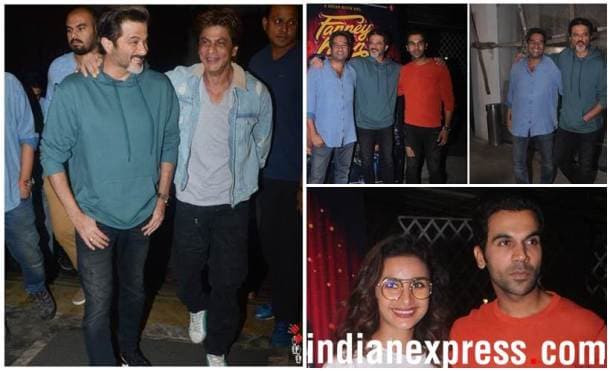 Fanney Khan special screening Shah Rukh Khan