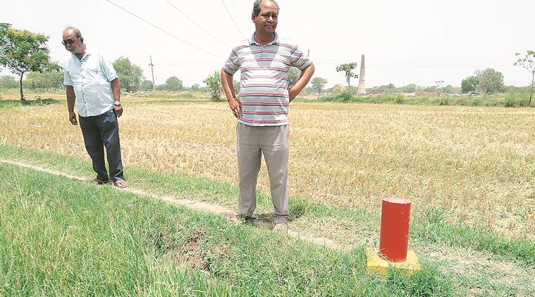 Bullet tarin project: Kheda farmers threaten to uproot land pillars if not paid adequate compensation