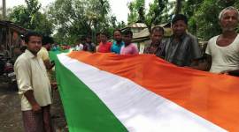 India Independence Day, Assam longest tricolour