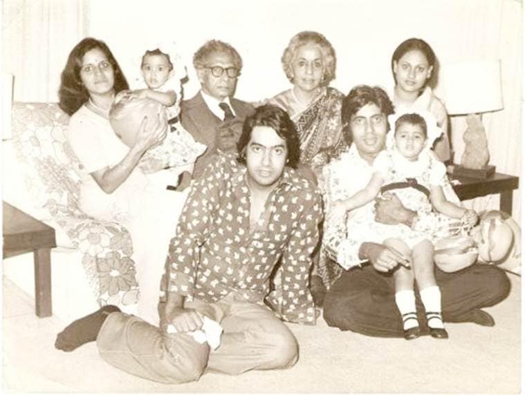 amitabh bachchan parents