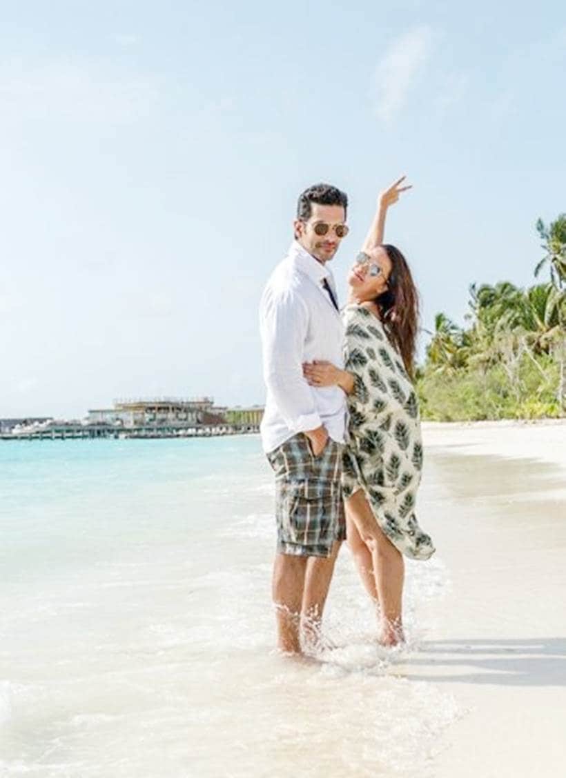 Neha Dhupia and angad bedi photos
