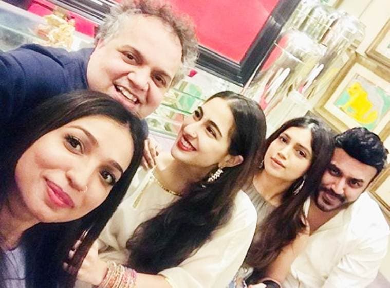 sara ali khan birthday celebration