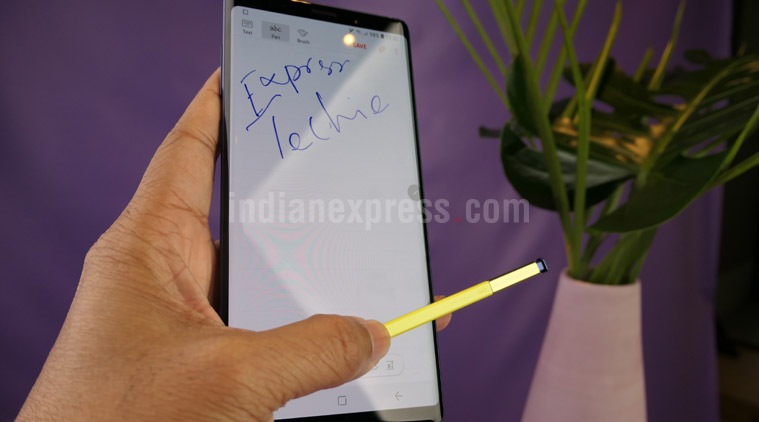 Samsung Galaxy Note 9, Galaxy Note 9 S Pen, S Pen branding, Galaxy Note 9 launch, Samsung Galaxy Note 9 price in India, Galaxy Note 9 specifications, Samsung Galaxy Note 9 S Pen features, Samsung Galaxy Note 9 New York event, Galaxy Home, Galaxy Note 9 availability