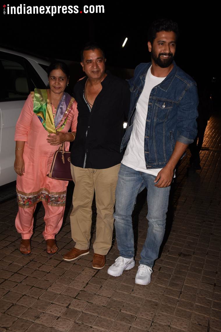 vicky kaushal at gold screening 