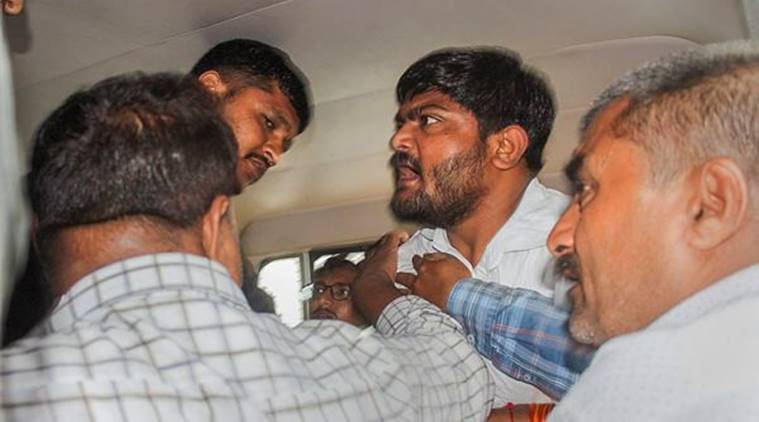 Violence in Surat after arrest of Hardik, eight others over hunger strike