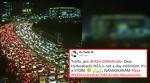 This photo of traffic jam in Hyderabad on Ikea India's first day is going viral This photo of traffic jam in Hyderabad on Ikea India's first day is going viral