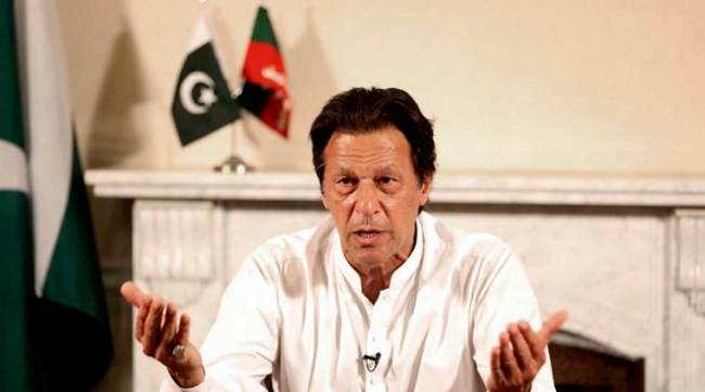 Pakistan Prime Minister Imran Khan.