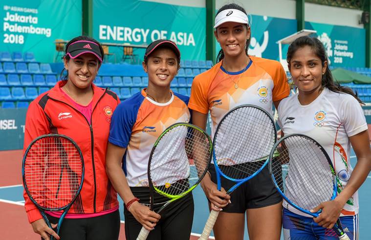 asian games tennis India