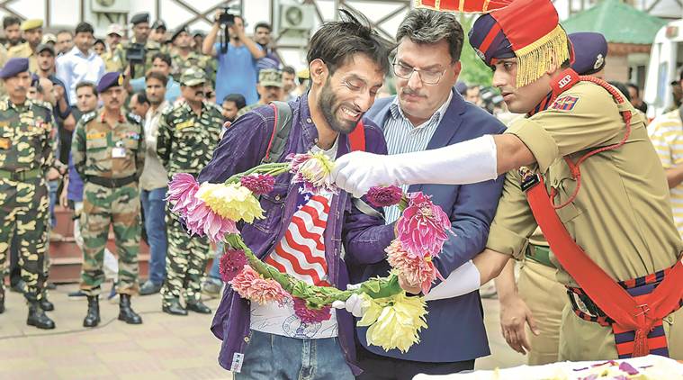 J&K encounter, J&K police killed, Jammu and kashmir encounter, Jammu and Kashmir, India news, Indian express news