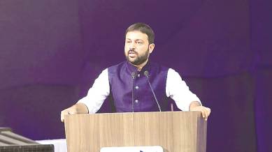 Coronavirus cases, Covid test, Gujarat Minister, Jayesh Radadiya, Indian express news
