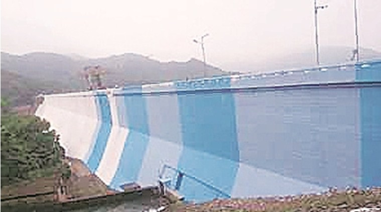 BJP sees red as Mamata government paints Jharkhand’s Massanjore dam blue and white